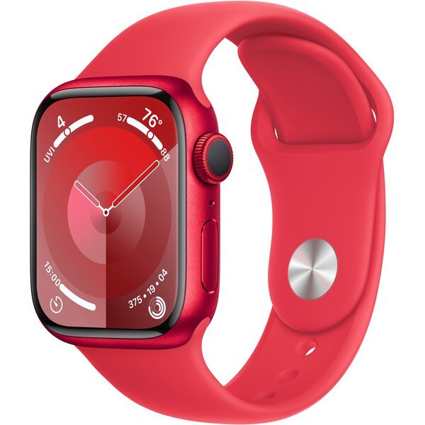 Apple Watch Series 9 GPS 45mm (PRODUCT)RED With (PRODUCT)RED Sport Band S/M