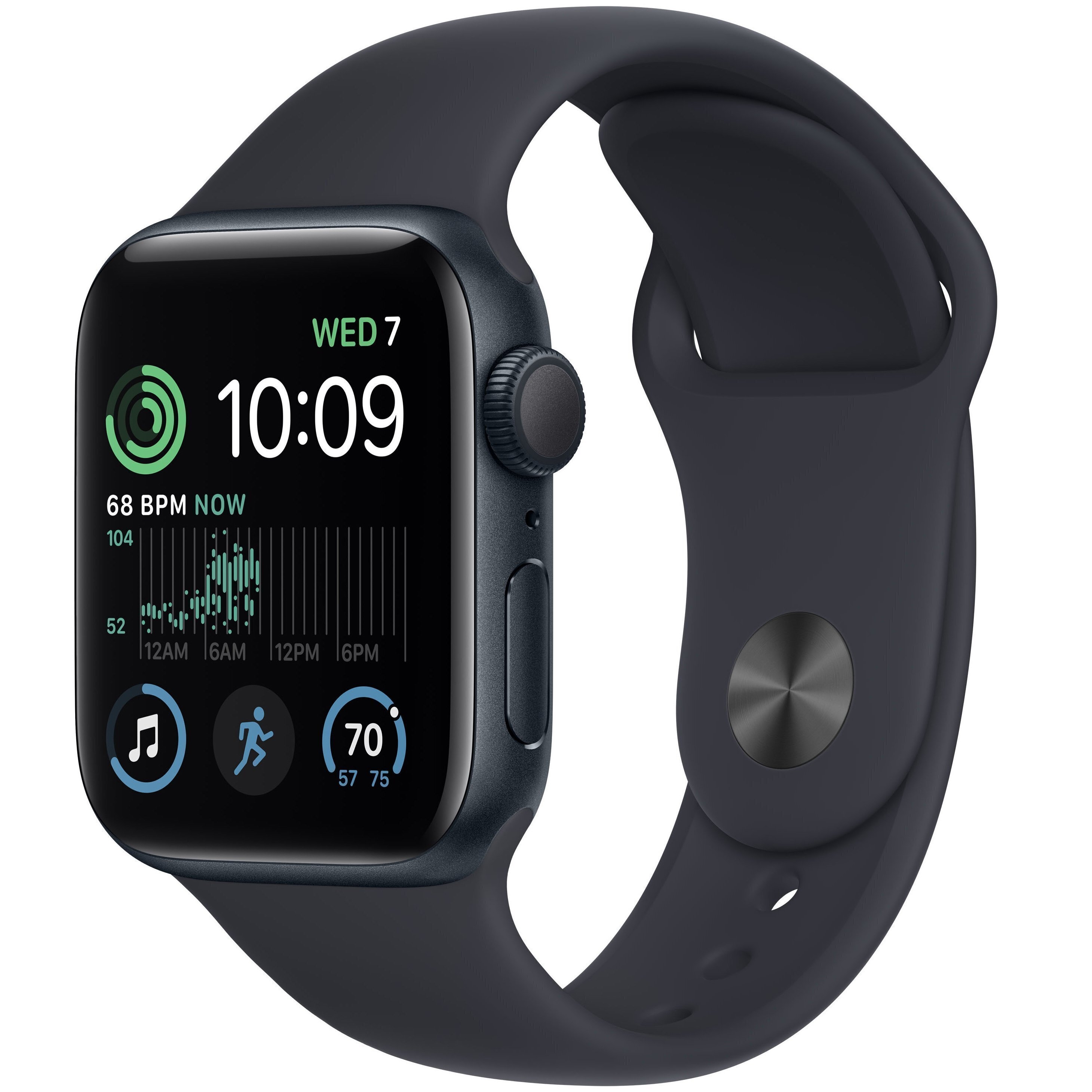 Купити Apple Watch SE(2 Gen) GPS 44mm Midnight Aluminium Case with Midnight Sport Band