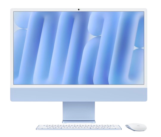 iMac 24'' Retina 4.5K M4 chip 10-core CPU/10-core GPU/16GB/512GB SSD Blue