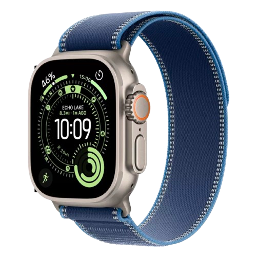 Купити Apple Watch Ultra 3, Blue/Bright Blue Trail Loop, M/L, 49mm, Natural