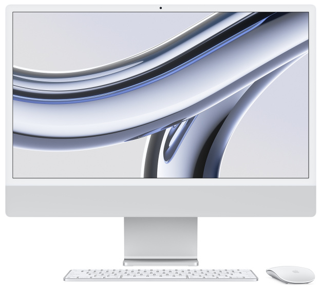 iMac 24'' Retina 4.5K M3 chip 8-core CPU/8-core GPU/8GB/256GB SSD Silver