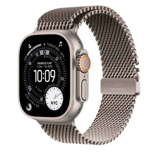Купити Apple Watch Ultra 3, Natural Titanium Milanese Loop, Розмір L, 49mm, Natural