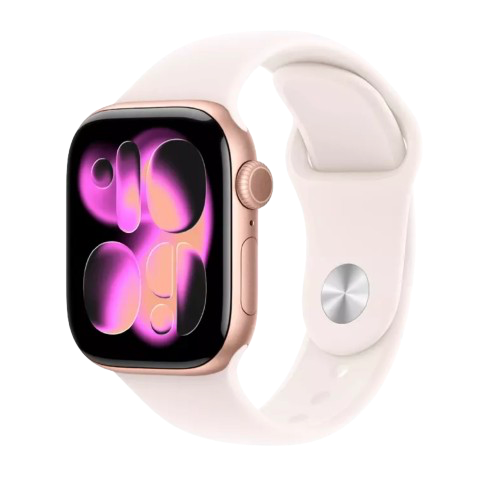 Купити Apple Watch Series 11, GPS Light Blush Sport Band, M/L, 46mm, Rose Gold Aluminium