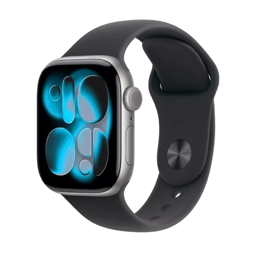 Купити Apple Watch Series 11 GPS + Cellular, Black  Sport Band, S/M, 46mm, Space Grey Aluminium