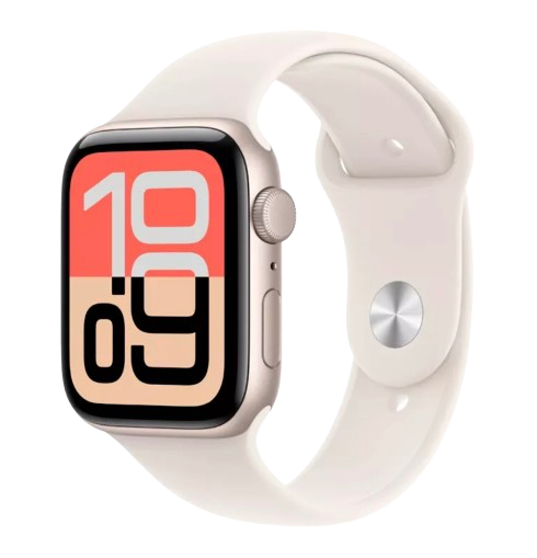 Купити Apple Watch SE(3 Gen) GPS 44mm Starlight Aluminium Case with Starlight Sport Band, M/L